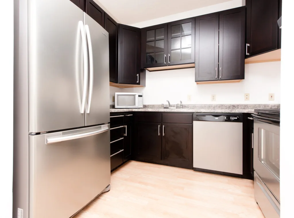 Kitchen at Campus Oaks Apartments, photo 2 of 6